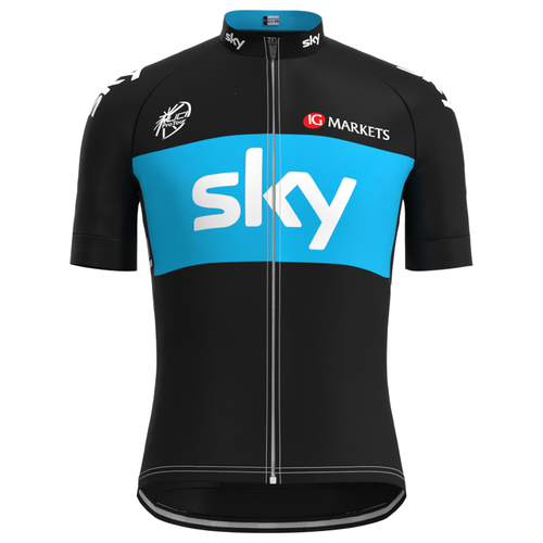 Sky Short Sleeve Jersey Black