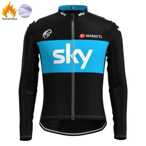 Pro Team Winter Jacket Sky Black