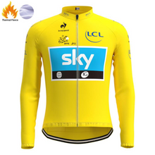 Load image into Gallery viewer, Pro Team Winter Jacket Sky Yellow