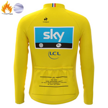Load image into Gallery viewer, Pro Team Winter Jacket Sky Yellow
