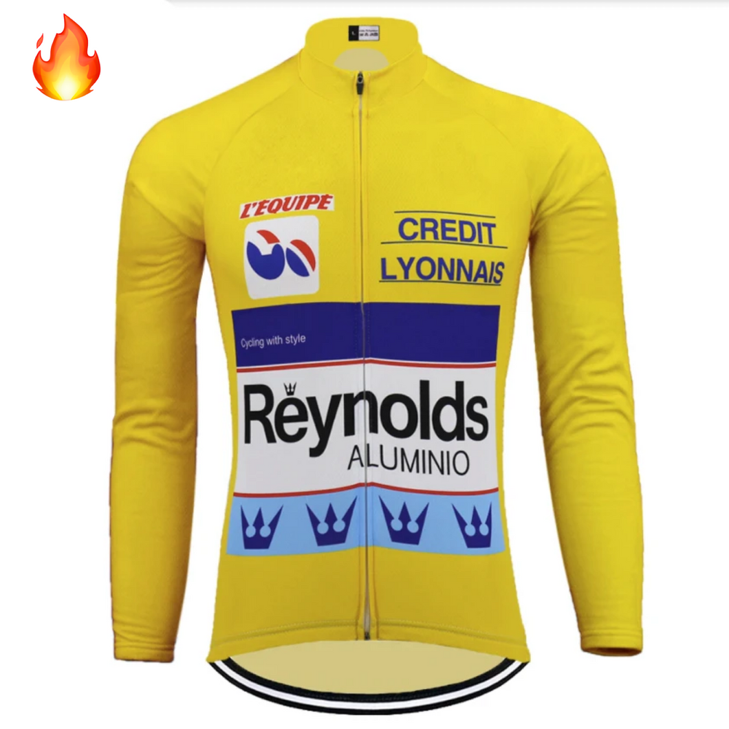 Pro Team Winter Jacket Reynolds Yellow