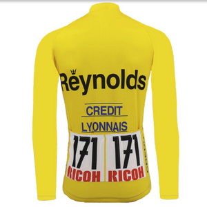 Pro Team Winter Jacket Reynolds Yellow