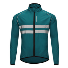 Load image into Gallery viewer, Reflective Waterproof Jacket Teal