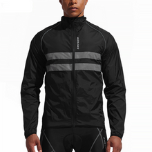 Load image into Gallery viewer, Reflective Waterproof Jacket Black