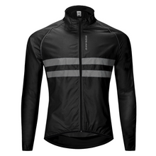 Load image into Gallery viewer, Reflective Waterproof Jacket Black