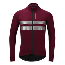 Load image into Gallery viewer, Pro Team Winter Jacket Reflect Burgundy