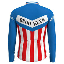 Load image into Gallery viewer, FLEECE Lined Winter Long Sleeve Jersey Brooklyn Blue