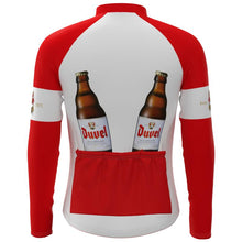 Load image into Gallery viewer, FLEECE Lined Winter Long Sleeve Jersey Duvel Red