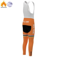 Load image into Gallery viewer, FLEECE Thermal Bib Pants Molteni Orange
