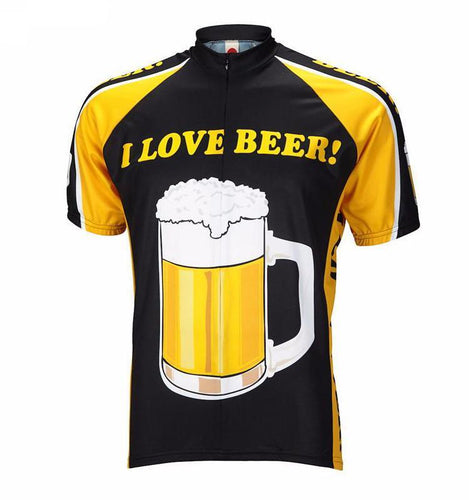 I Love Beer Short Sleeve Jersey