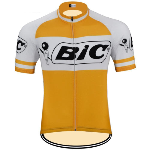 Jerseys - BIC Short Sleeve Jersey Yellow