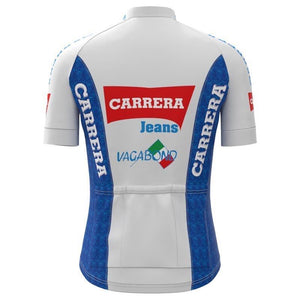 Jerseys - Carrera Retro Jersey Short Sleeve White