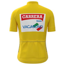 Load image into Gallery viewer, Jerseys - Carrera Retro Jersey Short Sleeve Yellow