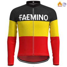 Load image into Gallery viewer, Jerseys - FLEECE FAEMINO Retro Jersey Long Sleeve