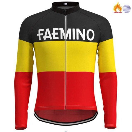 Jerseys - FLEECE FAEMINO Retro Jersey Long Sleeve