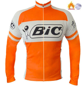 Jerseys - FLEECE Lined Winter Long Sleeve Jersey BIC