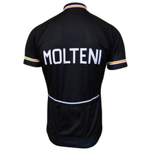 Load image into Gallery viewer, Jerseys - Molteni Retro Short Sleeve Jersey Black