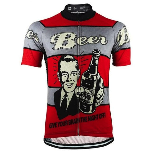 Jerseys - Retro Beer Short Sleeve Jersey