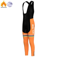 Load image into Gallery viewer, Molteni Orange FLEECE Retro Top &amp; Bib Set