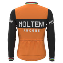 Load image into Gallery viewer, Molteni Orange FLEECE Retro Top &amp; Bib Set