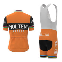 Load image into Gallery viewer, Molteni Orange Retro Top &amp; Bib Set