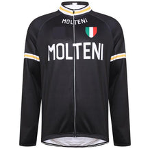 Load image into Gallery viewer, Molteni Thermal Retro Top Long Sleeve Black
