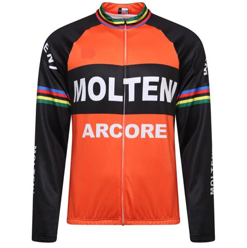 Molteni Thermal Retro Top Long Sleeve Orange