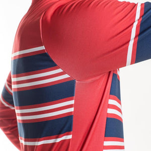 Pro Team Long Sleeve FLEECE Jersey Red