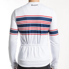 Load image into Gallery viewer, Pro Team Long Sleeve FLEECE Jersey White