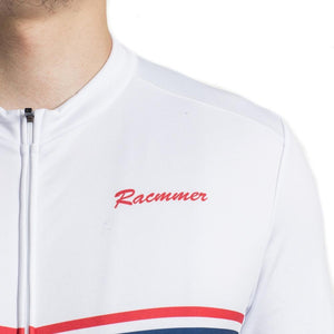 Pro Team Long Sleeve FLEECE Jersey White