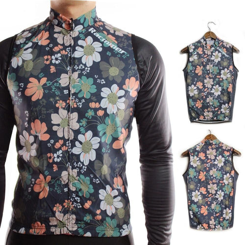 Floral Windstopper Gilet Vest