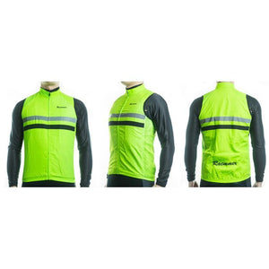 Classic Windstopper Gilet Vest Fluro Green