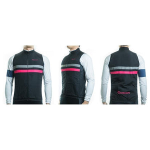 Classic Windstopper Gilet Vest Black Pink