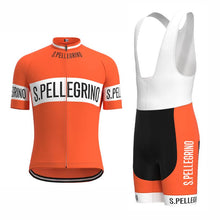 Load image into Gallery viewer, San Pel Orange Retro Top &amp; Bib Set